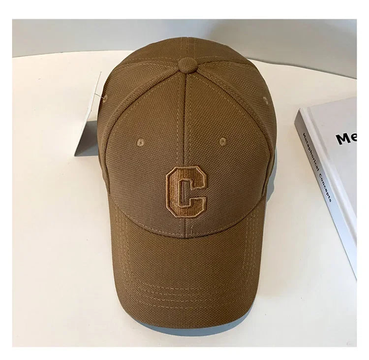Outdoor Sports Baseball Cap New Female Face Small Outdoor Embroidery Casual Simple Travel Hat