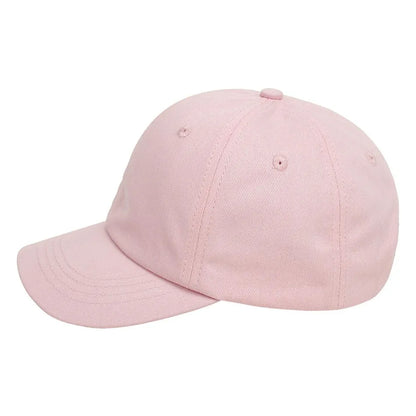 Baby Girl Baseball Caps Pink Black White Gray Children Low Profile Sun Hat Kids