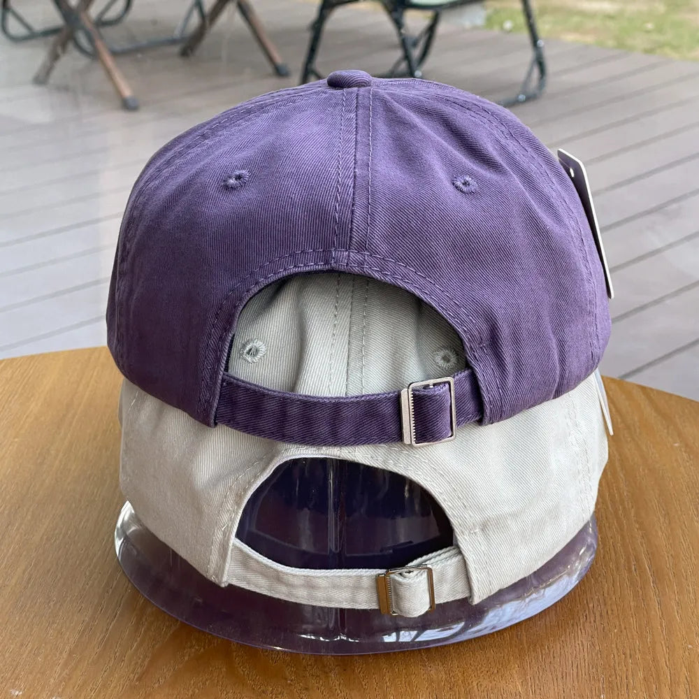 Vintage Women's Baseball Cap Embroidery Sports Hats Men