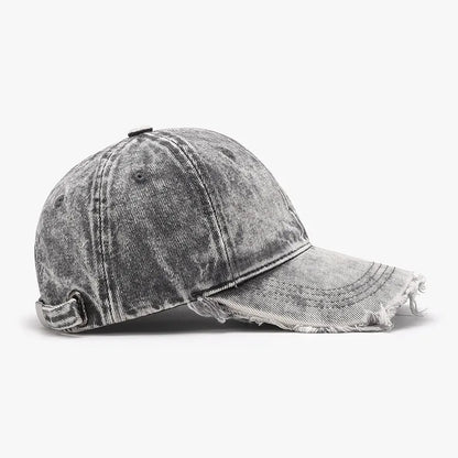 Plain Washed Coated Men's Personalized Breathable Duckbill Cap