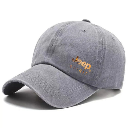 Jeep Vintage Washed Cotton Soft Top Duckbill Cap