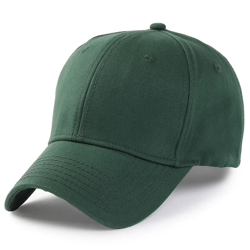 13 Colors Adult Sold Hard Top Cotton Big Size Baseball Cap