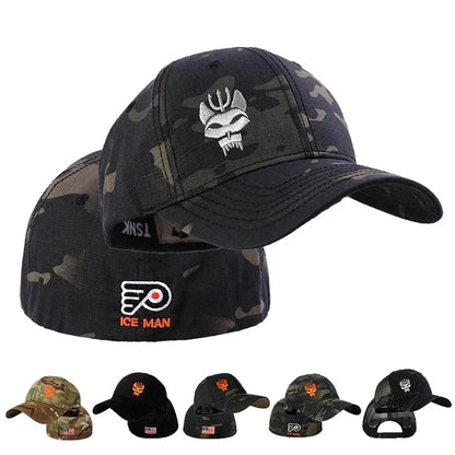 Fashion Men Hip Hop Hat Back Sealed Cotton Baseball Cap
