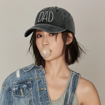 Dad Mom Embroidery Baseball Caps Men Women