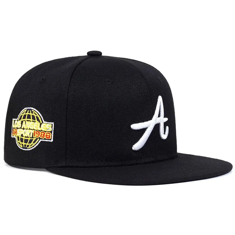 Unisex Gothic Letter Embroidery Hip Hop Hats Outdoor Adjustable Casual Baseball Caps Sunscreen Hat