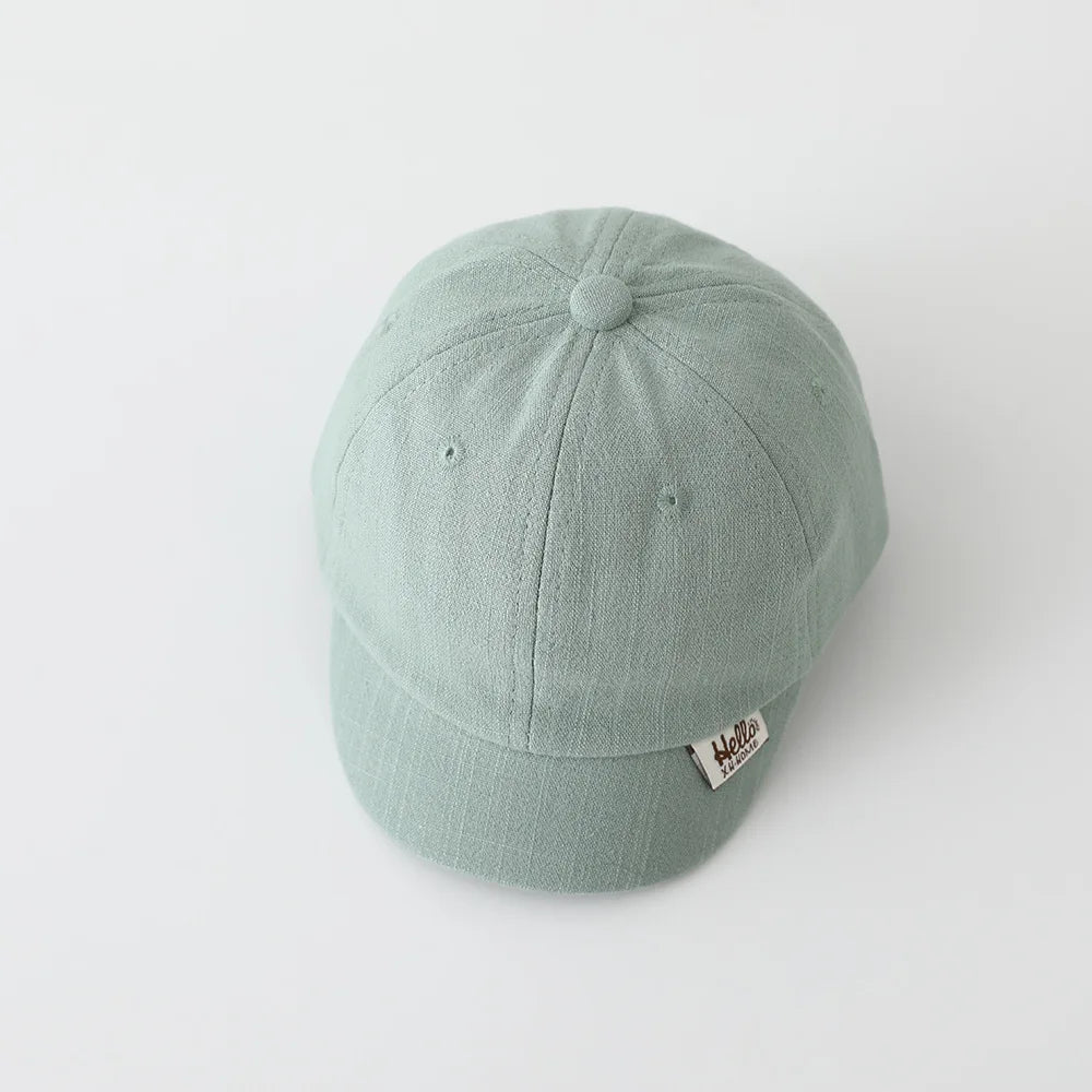 Baby Baseball Caps Summer Casual Hat Sun Visor For Toddler Infant Boys Girls Cute Cartoon Adjustable
