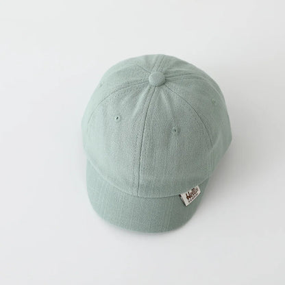 Baby Baseball Caps Summer Casual Hat Sun Visor For Toddler Infant Boys Girls Cute Cartoon Adjustable