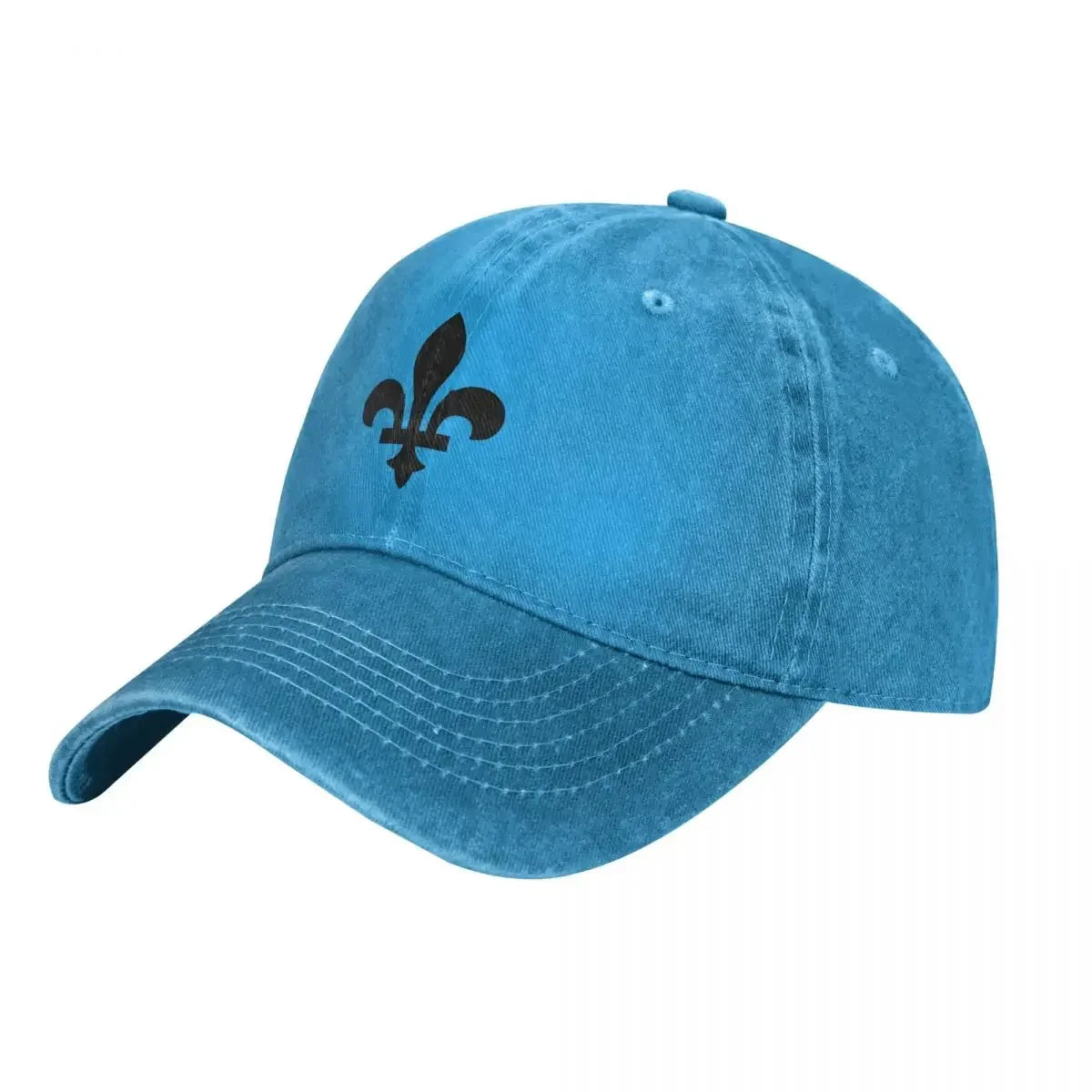 Quebec France Royal Washed Baseball Cap