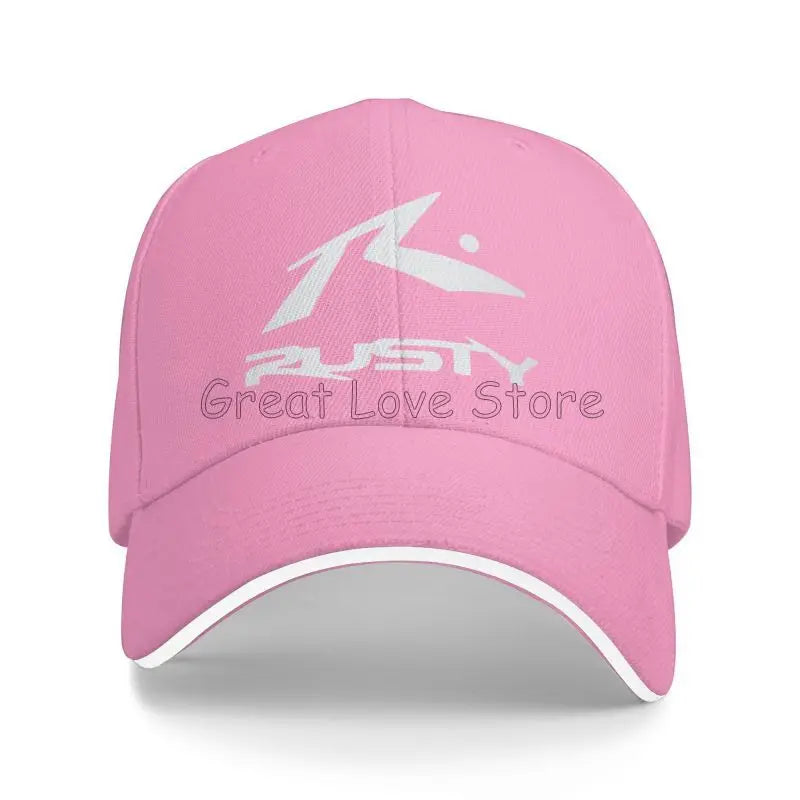Rusty Surfboards Unisex Daily Casual Sandwich Hat Summer Sports Sun Protector Bucket Hats Snapback Cap