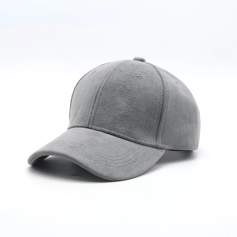 Wholesale Suede Baseball Cap Autumn Winter for Men Women