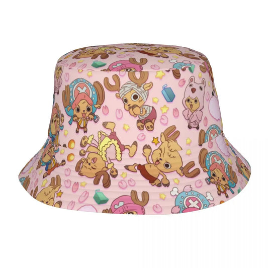 One Piece Tony Tony Chopper Bucket Hat Beach Hatwear Accessories Fishing Cap