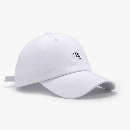 Soft Top Embroidered Letter Men's Breathable Sun Shading Baseball Cap For Outdoor Travel Duckbill Cap