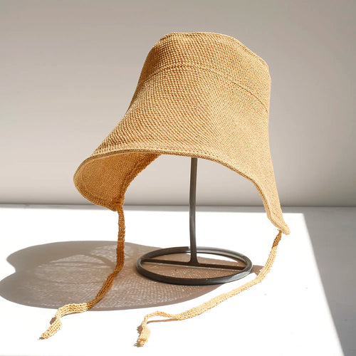 Women Summer Hat Weave Sun Hat Travel Cap