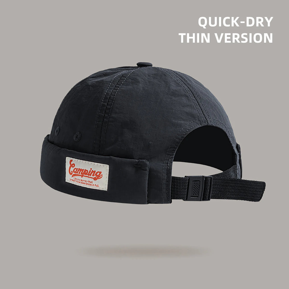 Summer Thin Quick Drying Brimless Dome Hat