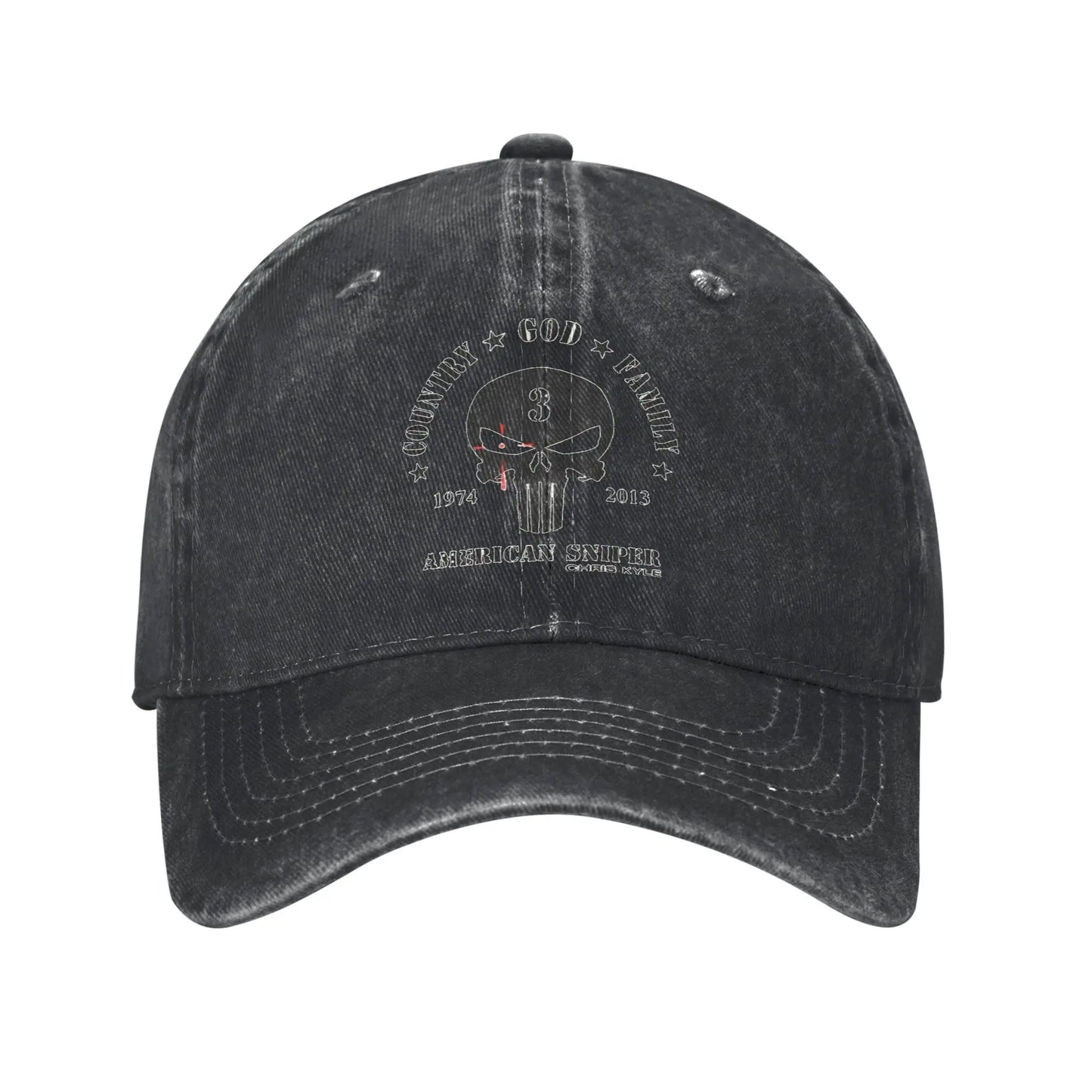 Vintage Chris Kyle American Sniper Tribute Baseball Cap Men Women