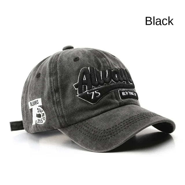 1/6PCS/Set Embroidered Baseball Cap For Women Men Spring Summer