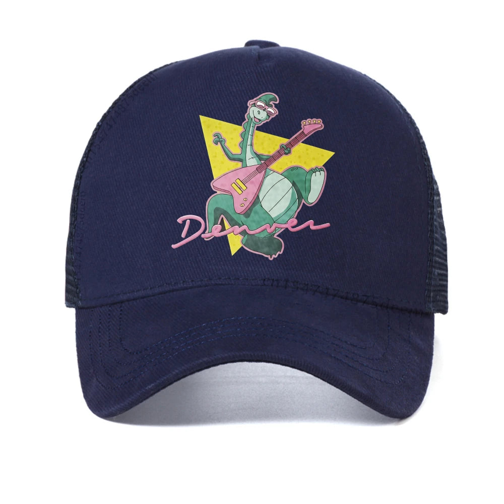 Denver the Last Dinosaur Jeremy Cartoons Print Baseball Cap Summer