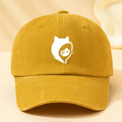 Cat Printed Baseball Caps making them perfect for outdoor sports, camping, and casual wear