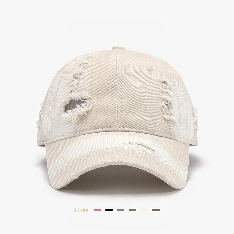 Retro Washed Cotton Baseball Cap