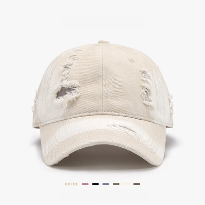 Retro Washed Cotton Baseball Cap