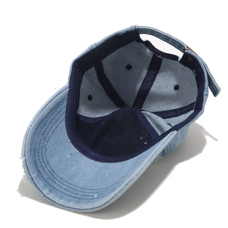 Holed Personality Baseball Caps Men And Women