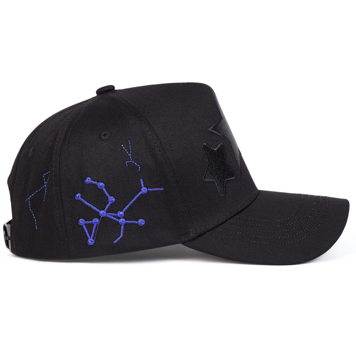 Unisex Star Embroidery Baseball Caps Spring Autumn Sports Cap