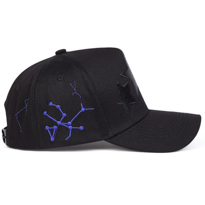 Unisex Star Embroidery Baseball Caps Spring Autumn Sports Cap