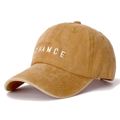 Unisex Washed Cotton Embroidery Baseball Cap