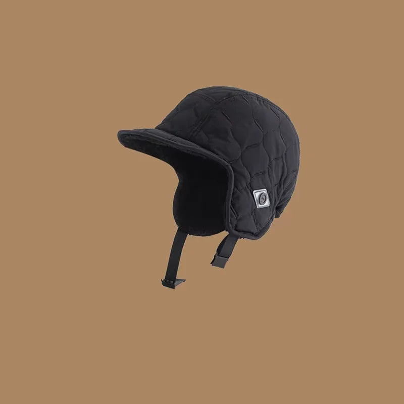 Velvet Lei Feng Hat Unisex Winter Thickened Velvet
