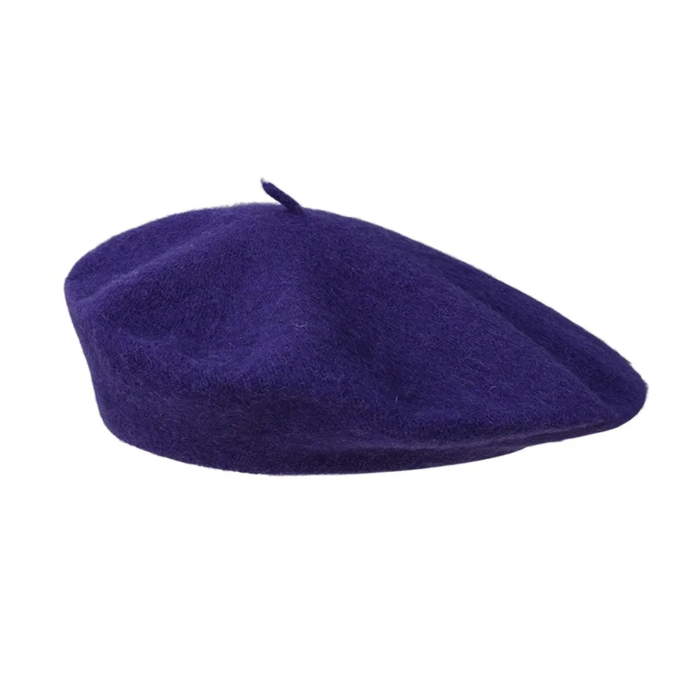 Berets Hat Autumn Winter Warm Wool Berets Hat