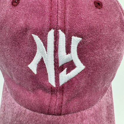 New Unisex NY Letter Embroidered Baseball Cap