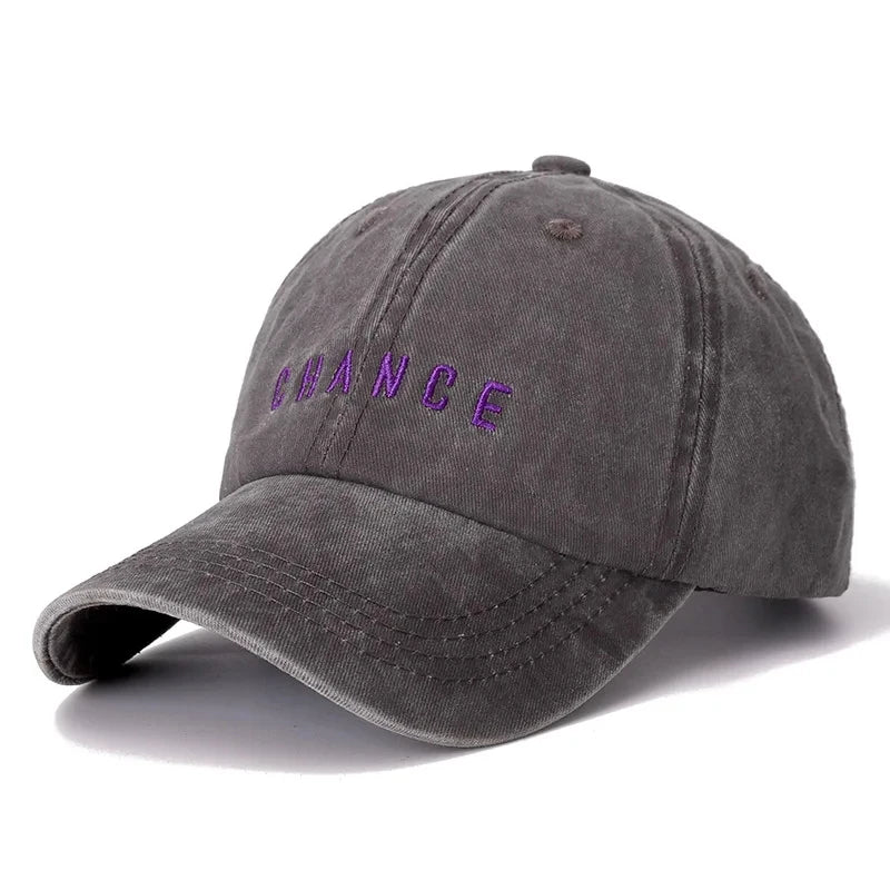 Unisex Washed Cotton Embroidery Baseball Cap