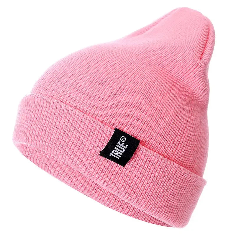Letter True 10 Colors Casual Beanies For Men Women