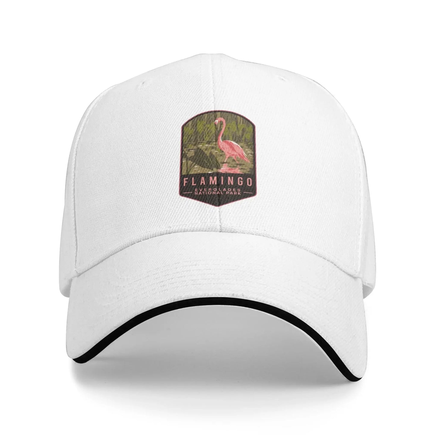 Everglades National Park Flamingo Summer Baseball Caps Women  Adult Male
