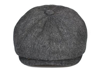 Men Street Bonnet 55% Wool Beret Sheepskin Camel/Grey Male Thin Hats