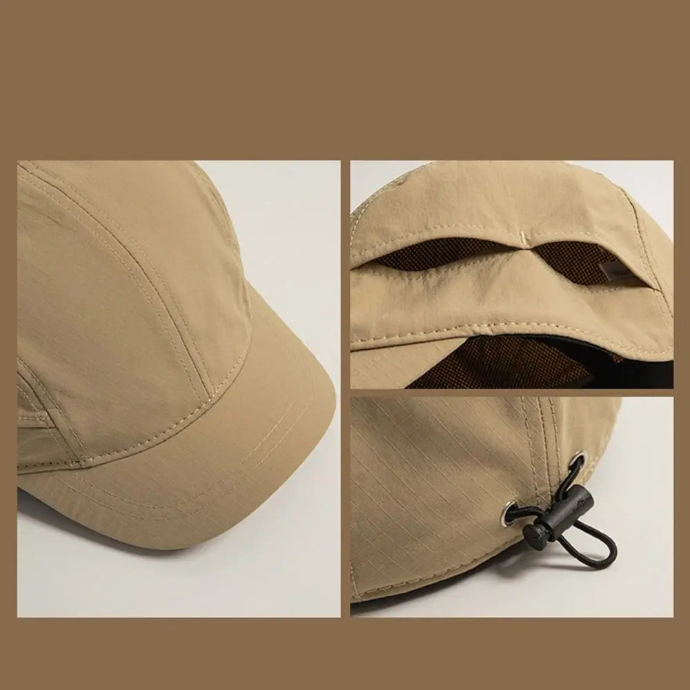 Summer Thin Quick-drying Baseball Cap Short-brimmed Outdoor