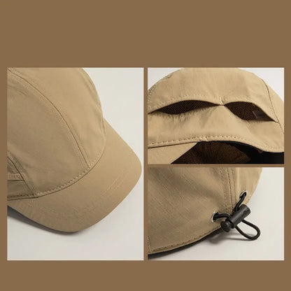 Summer Thin Quick-drying Baseball Cap Short-brimmed Outdoor
