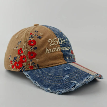 250th Anniversary America Hat Vintage Style Men Women