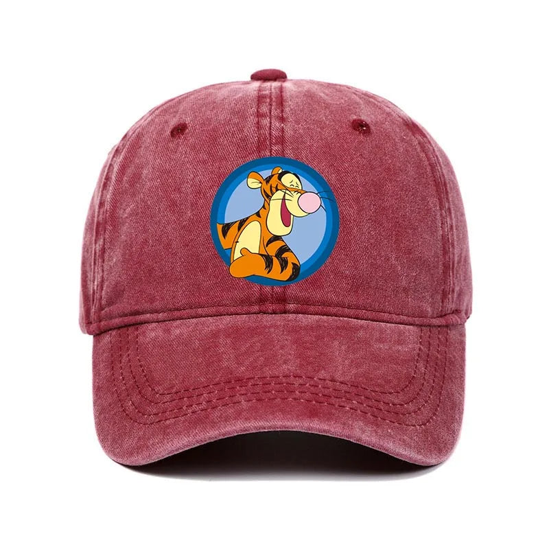 Fashion Cartoon Print Baseball Cap for Men Women