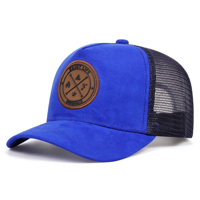 Simple Fashion Net Hat Enjoy Labeling Hip Hop Hat Leisure Sports