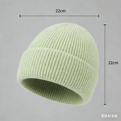 Autumn  Winter Short Warm Melon Hat Men