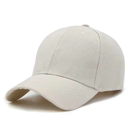 Unisex Cap Casual Plain Baseball Cap Adjustable Snapback Hats Hip Hop Cap Street Dad Hat