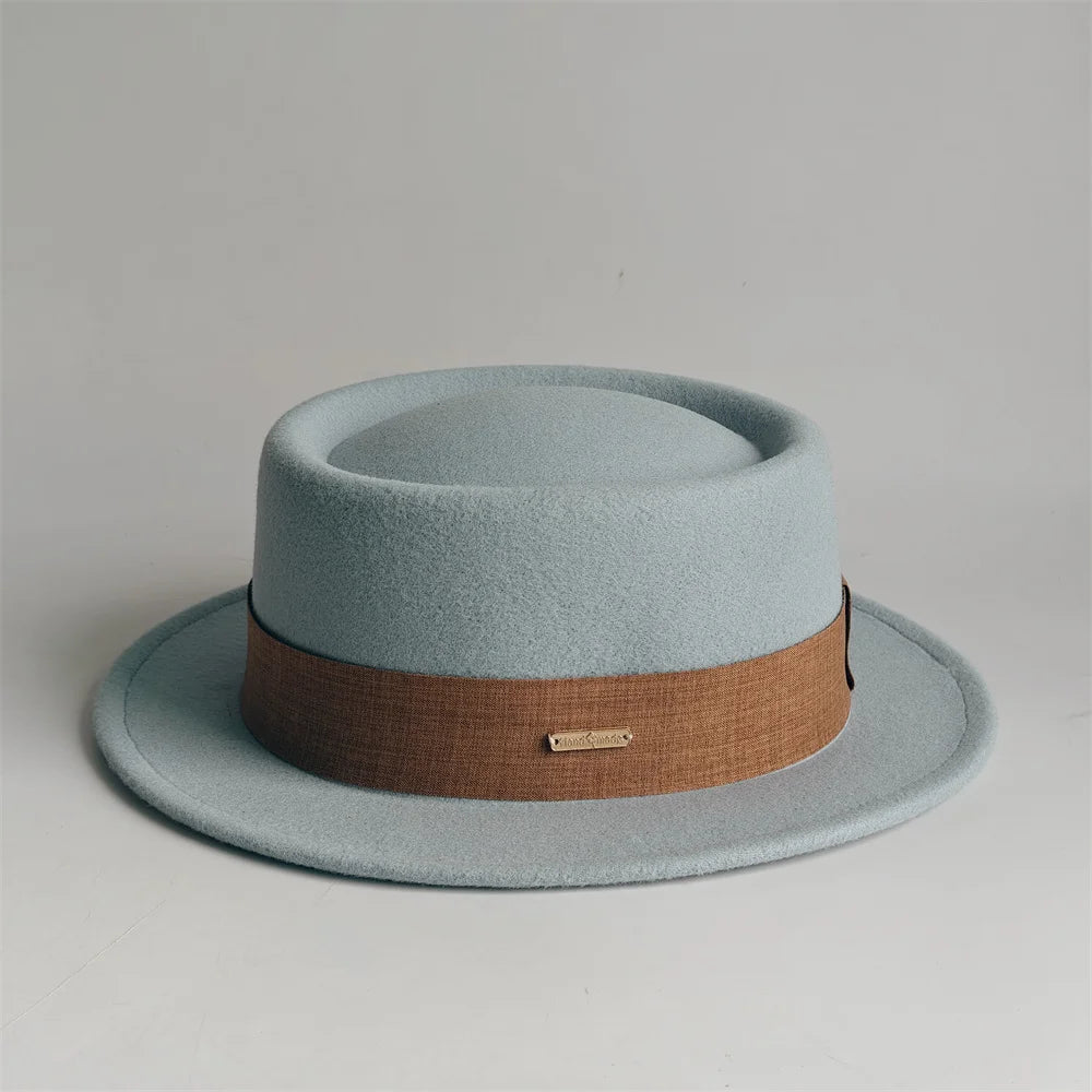 Autumn/Winter Fedora Hat For Women Soft Felt Hat - French Style Retro French