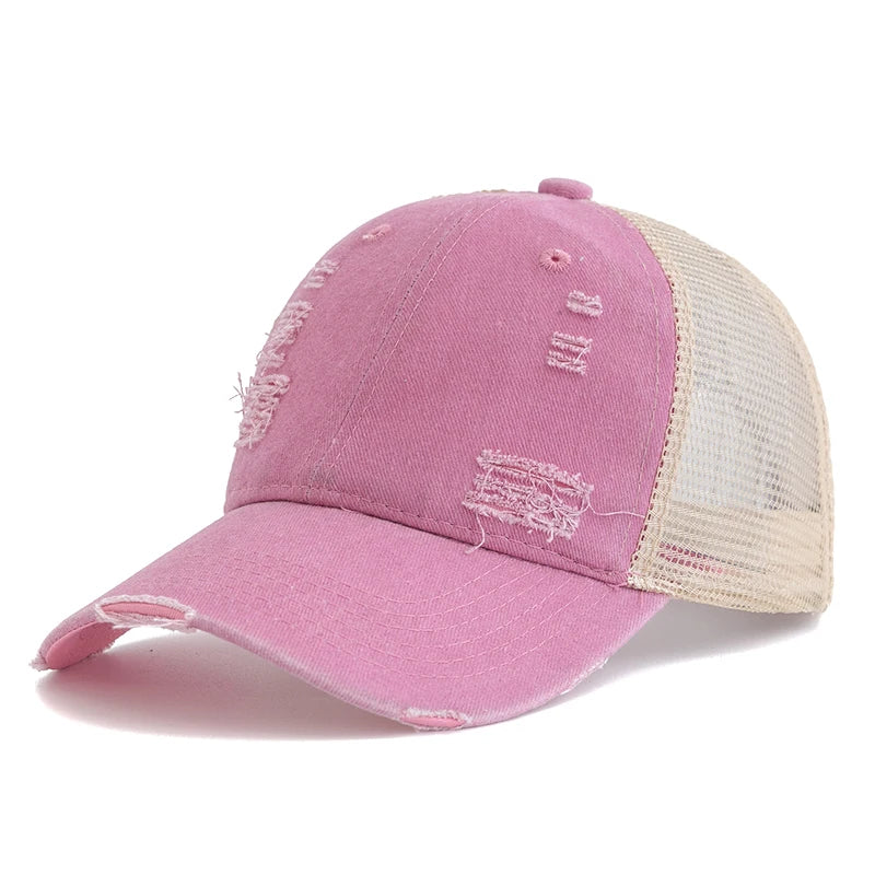 Unisex Trucker Hat Multi Colors Plain Baseball Cap Women Men