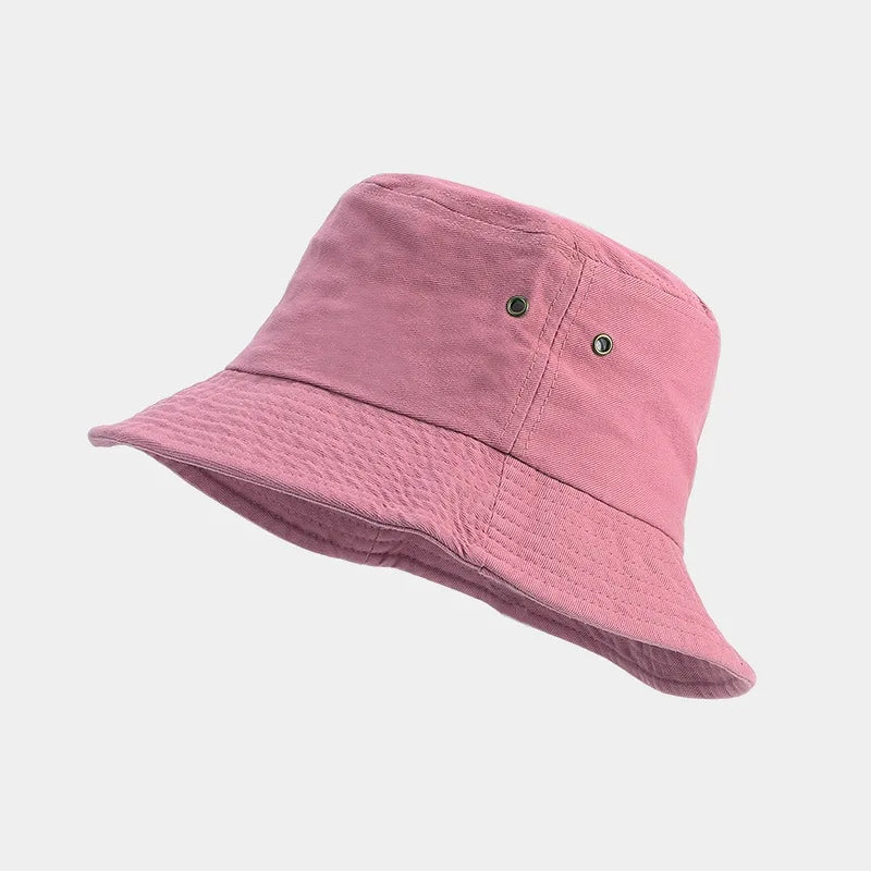 Fluorescent Green Bucket Hat Four Seasons Candy Color