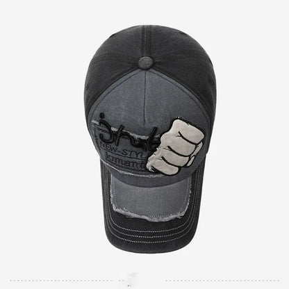 Vintage Washed Baseball Cap Adjustable Casual Sports Cap