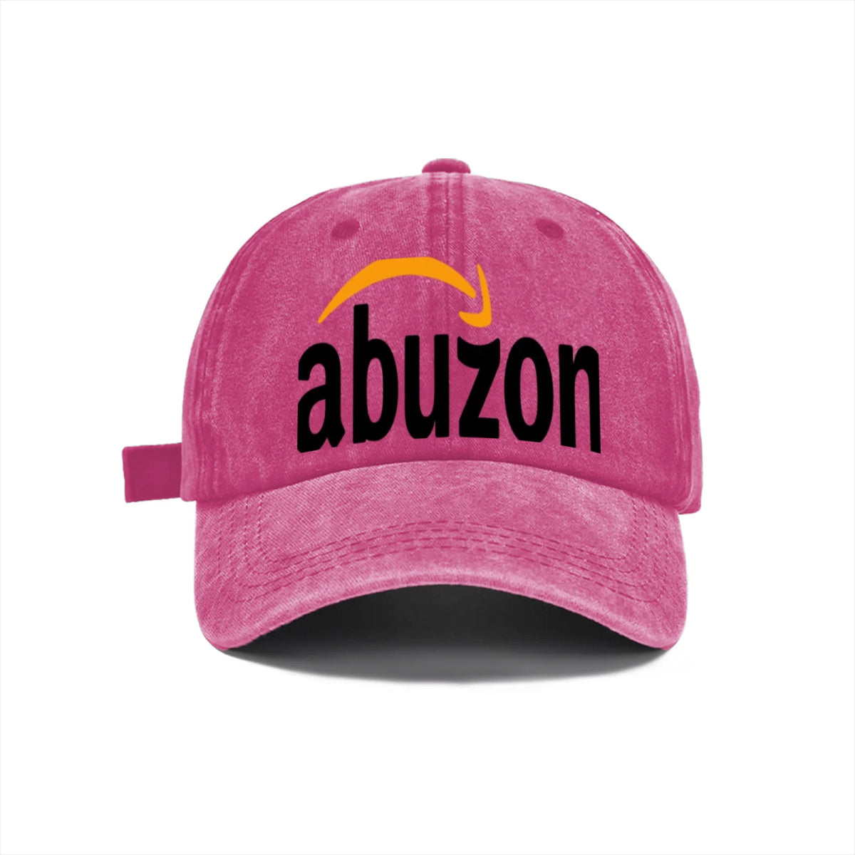 Vintage Washed Baseball Cap Unisex Distressed Snapback Hat Parody Graphic Embroidered Adjustable Dad Hat