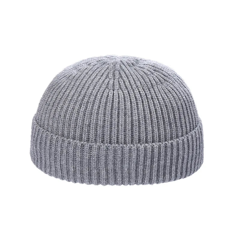 Autumn  Winter Short Warm Melon Hat Men