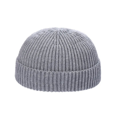 Autumn  Winter Short Warm Melon Hat Men