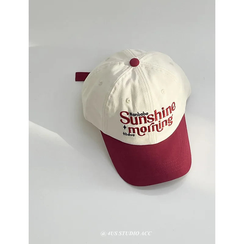 Retro Letter Baseball Cap